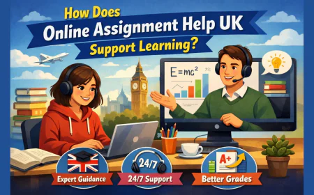 How Does Online Assignment Help UK Support Learning?