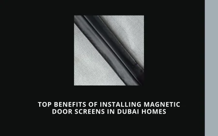 Top Benefits of Installing Magnetic Door Screens in Dubai Homes