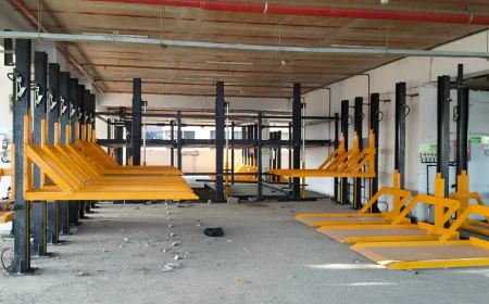 Two Wheeler Stack Parking: Smart Parking for Urban Areas