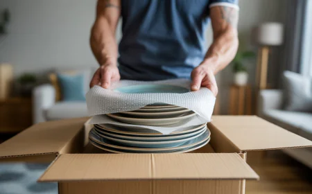 How Do I Prevent Plates From Breaking During a Move?