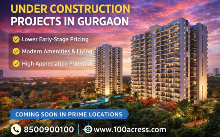 Under Construction Projects in Gurgaon for Modern Living and Future Growth