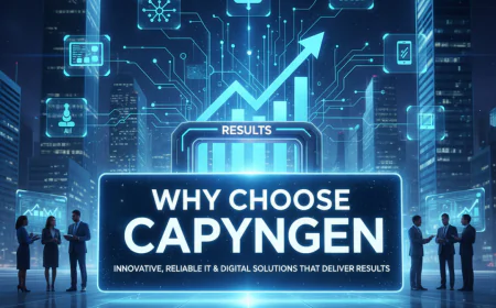 Best IT Company in India for Software & Digital Solutions - Capyngen