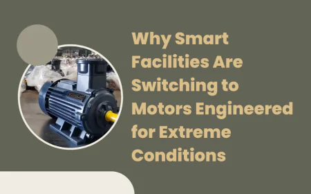 Why Smart Facilities Are Switching to Motors Engineered for Extreme Conditions