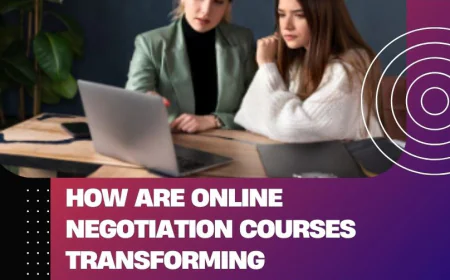 How Are Online Negotiation Courses Transforming Professional Learning?