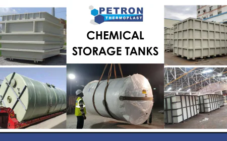 FRP Storage Tanks for Bulk Industrial Chemical Storage