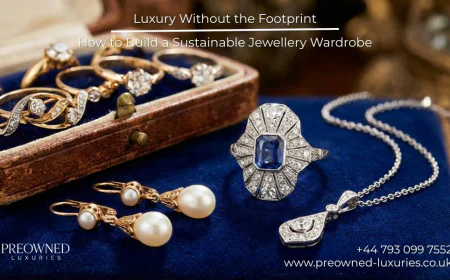 Luxury Without the Footprint: How to Build a Sustainable Jewellery Wardrobe