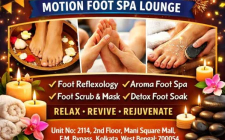 Welcome the New Year with Relaxation & Renewal at Motion Foot Spa Lounge