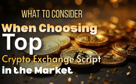 What to Consider When Choosing a Top Crypto Exchange Script in the Market