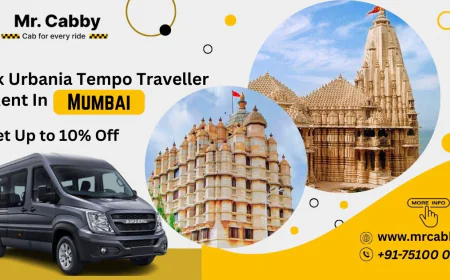 Book Urbania Tempo Traveller on Rent in Mumbai and Get Up to 10% Off