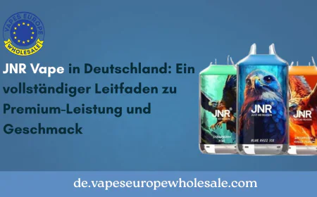 JNR Vape in Deutschland: Ein vollständiger Leitfaden zu Premium-Leistung und Geschmack