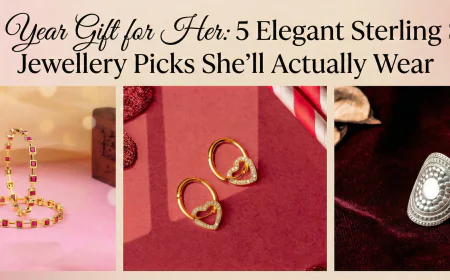 New Year Gift for Her: 5 Elegant Sterling Silver Jewellery Picks She’ll Actually Wear