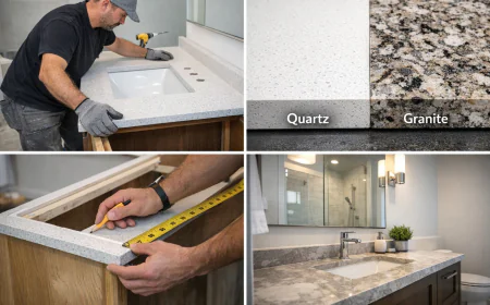 Bathroom Countertop Installation: A Complete Guide for Homeowners