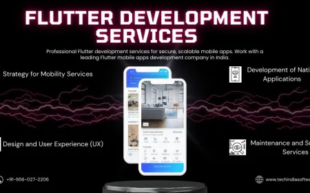 Flutter Development Services: Build High-Performance Mobile Apps with One Codebase