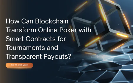 How Can Blockchain Transform Online Poker with Smart Contracts for Tournaments and Transparent Payouts?