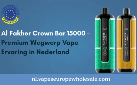 Al Fakher Crown Bar 15000 – Premium Wegwerp Vape Ervaring in Nederland