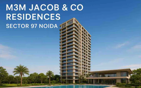 M3M Jacob & Co Residences Noida: Redefining Branded Luxury Living in Sector 97