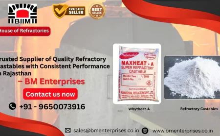 Trusted Supplier of Quality Refractory Castables with Consistent Performance in Rajasthan