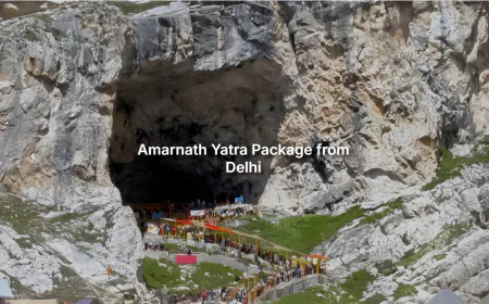 Amarnath Yatra Package From Delhi – A Sacred Journey to the Holy Cave