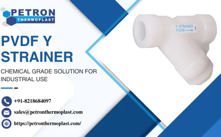 Internationally Approved PVDF Y Strainers for Industrial Use
