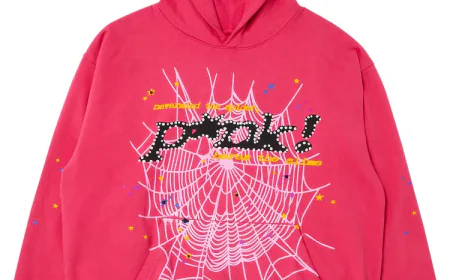 Sp5der Hoodie – Pink | Bold Streetwear with a Vibrant Twist