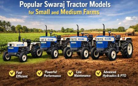 Popular Swaraj Tractor Models for Small and Medium Farms