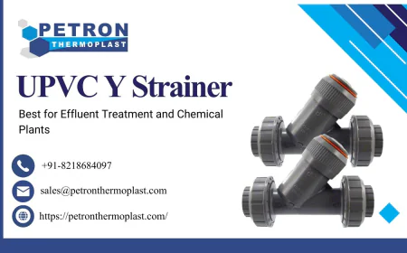 UPVC Y Strainers for Effluent Treatment and Chemical Plants
