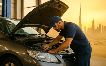 Car Maintenance in Dubai Expert Tips for Safe and Reliable Driving