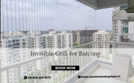 Invisible Grill for Balcony