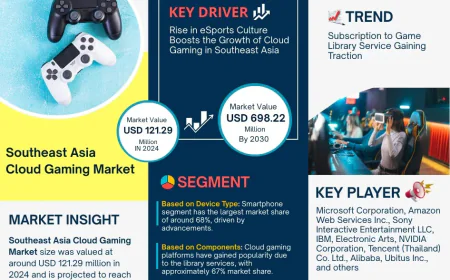 Southeast Asia Cloud Gaming Market Future Outlook, CAGR Analysis by 2030