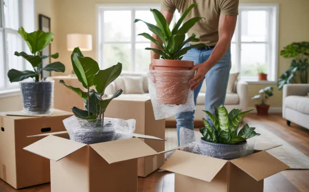 How Can I Prevent Soil Spillage During a Move?