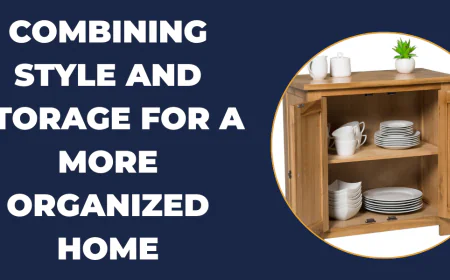 Combining Style and Storage for a More Organized Home