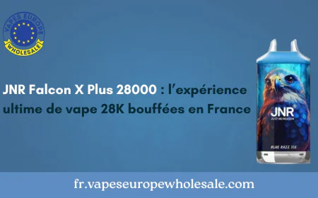 JNR Falcon X Plus 28000 : l’expérience ultime de vape 28K bouffées en France
