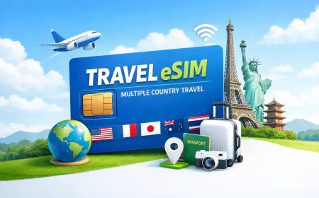 Travel eSIM for Multiple Country Travel