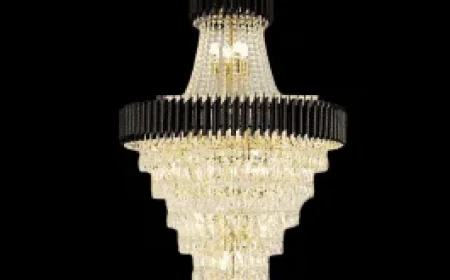 Designing Stunning Interiors with Luxury Crystal Chandeliers