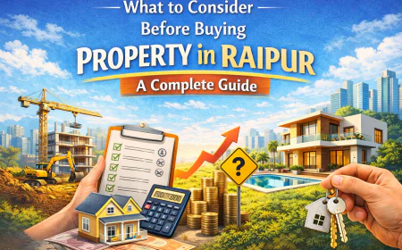 What to Consider Before Buying Property in Raipur: A Complete Guide