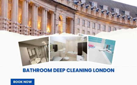 Bathroom Deep Cleaning London