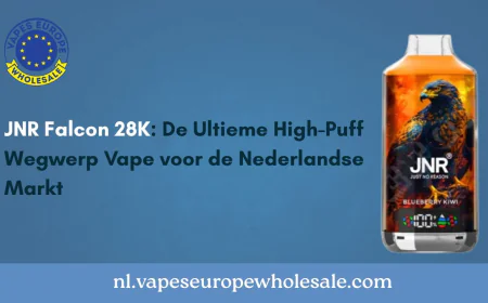 JNR Falcon 28K: De Ultieme High-Puff Wegwerp Vape voor de Nederlandse Markt