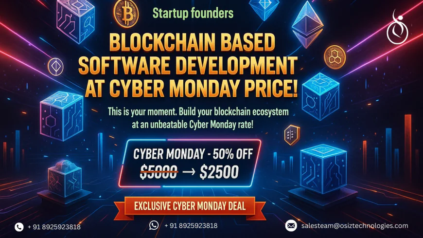 Cyber Monday Deals You Can’t Overlook: Blockchain Software Starting at Just $2500