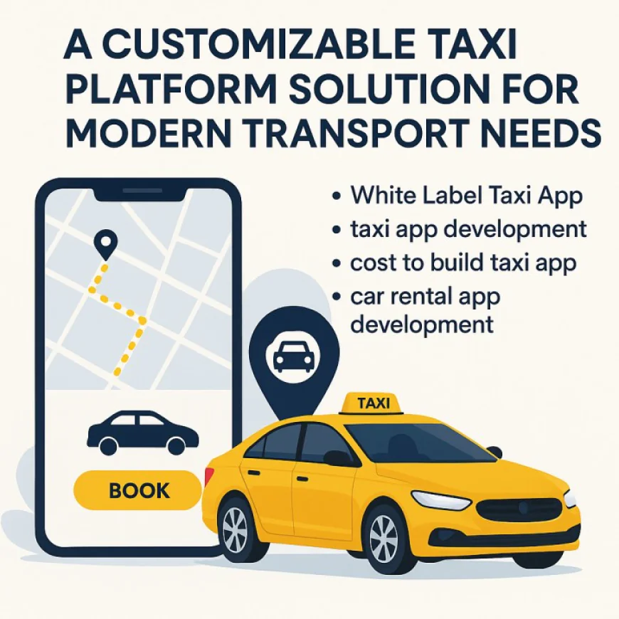 A customizable taxi platform solution for modern transport needs