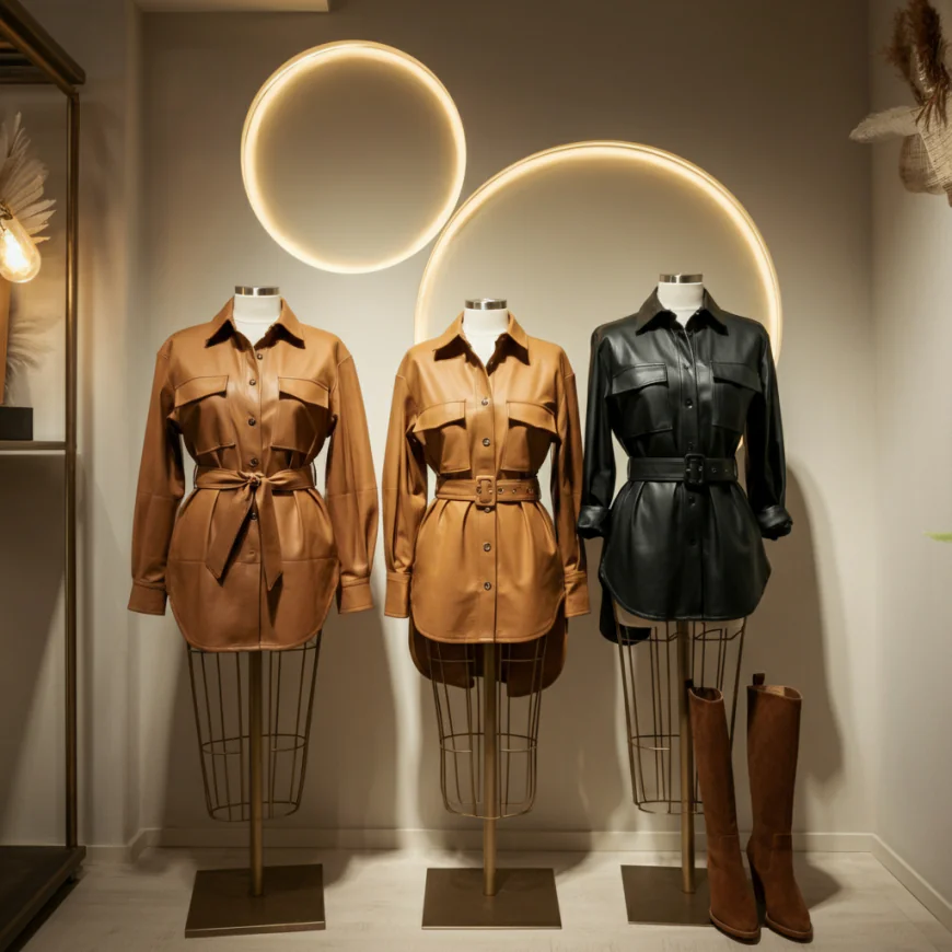 The Ultimate Guide to Women's Leather Shirts