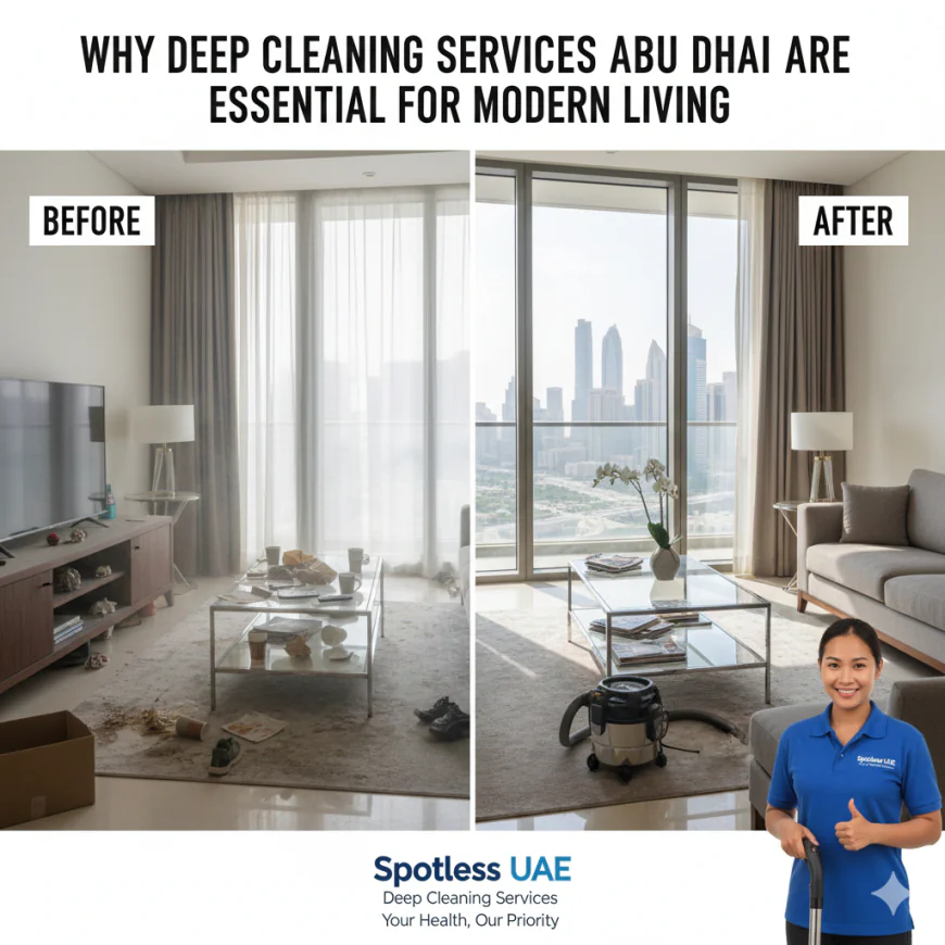 Why Deep Cleaning Services Abu Dhabi Are Essential for Modern Living.