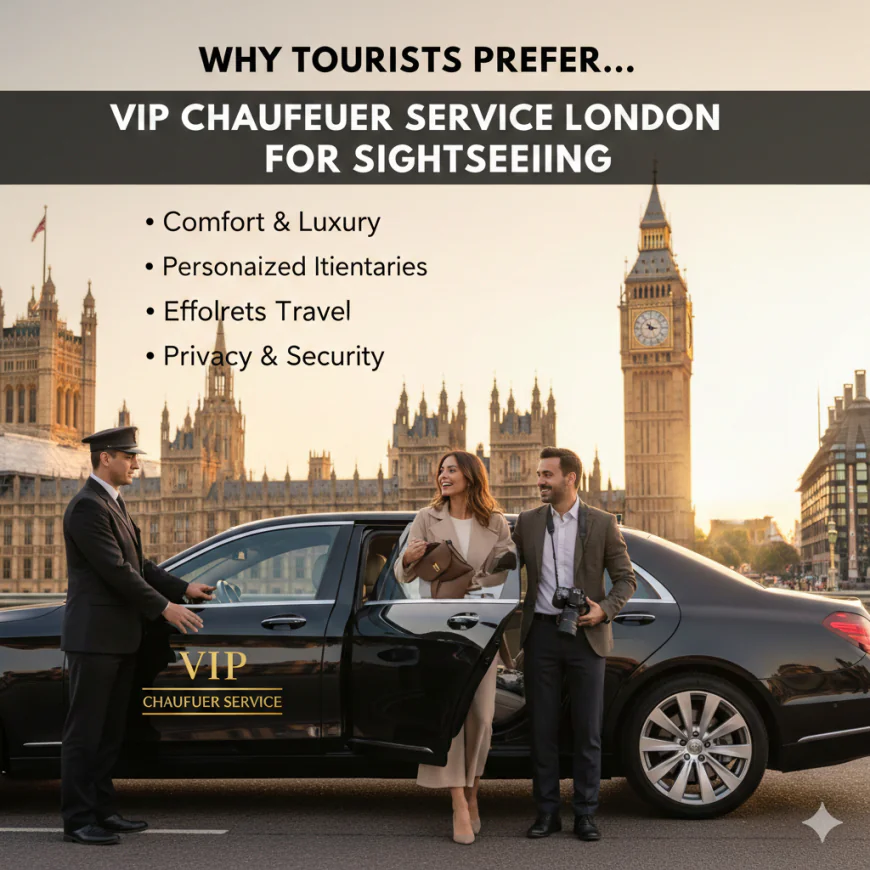Why Tourists Prefer VIP Chauffeur Service London for Sightseeing.