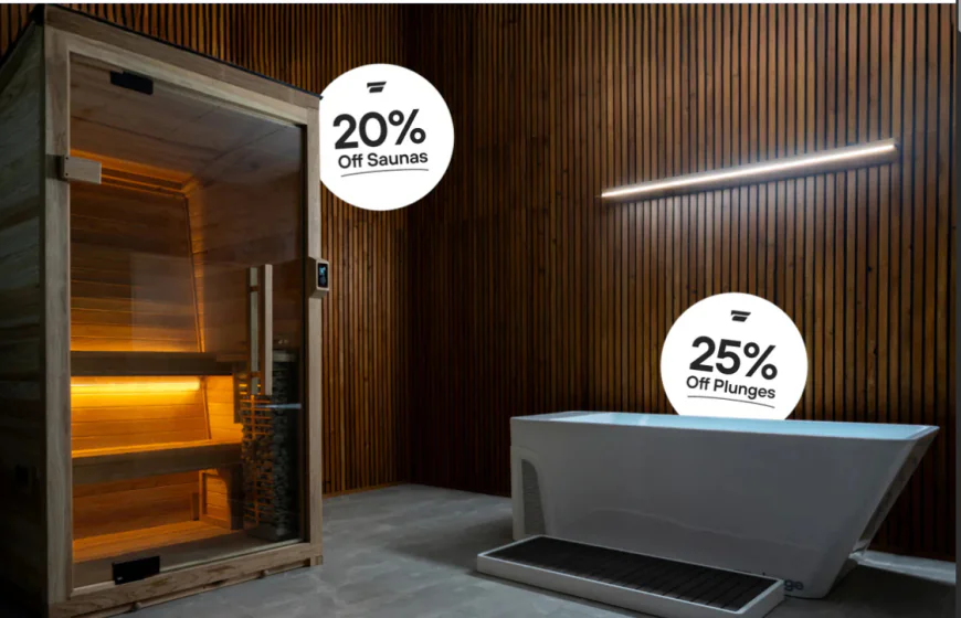 Cold Plunge and Sauna Packages for Small Businesses
