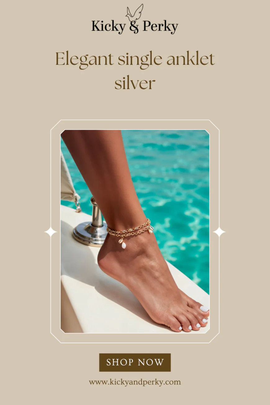 Silver Leg Anklets – A Stylish Blend of Tradition and Modern Charm