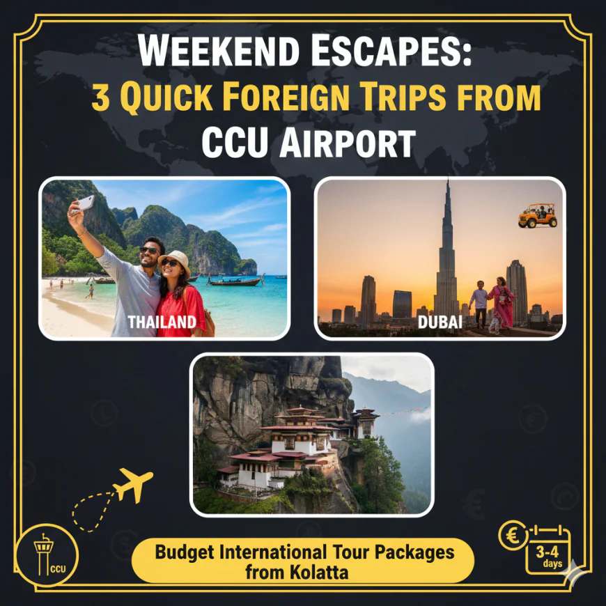 Weekend Escapes: 3 Quick Foreign Trips Direct from CCU Airport