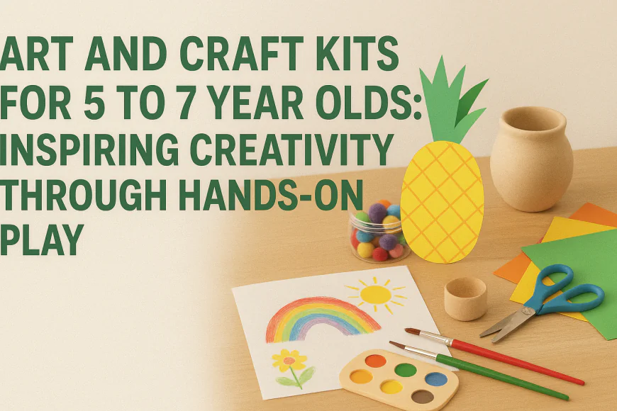 Art and Craft Kits for 5 to 7 Year Olds: Inspiring Creativity Through Hands-On Play