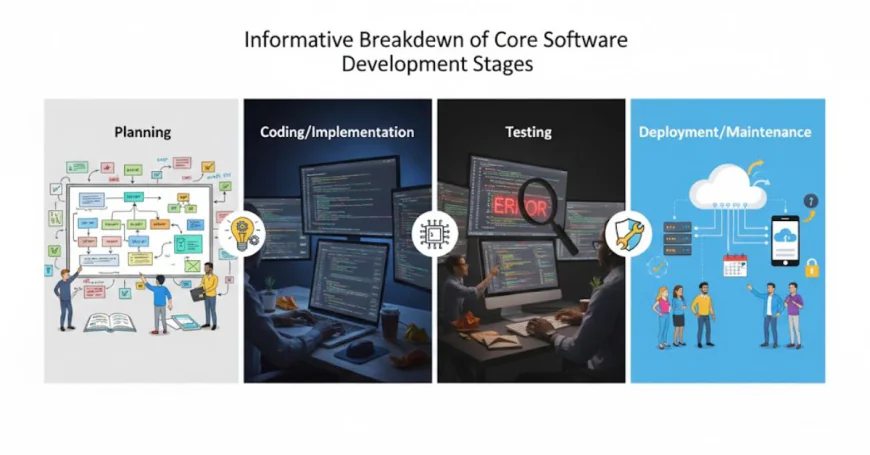 Informative Breakdown of Core Software Development Stages