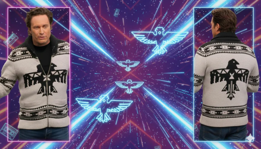 The Art of Cozy Maximalism: Why the Thunderbird Cardigan is Your Ticket to Gingerbread Land Style