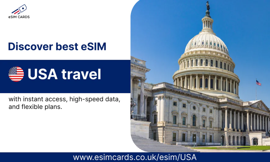 Switch to USA eSIM from eSIM Cards – Cut Roaming Costs and Access Reliable U.S. Coverage!
