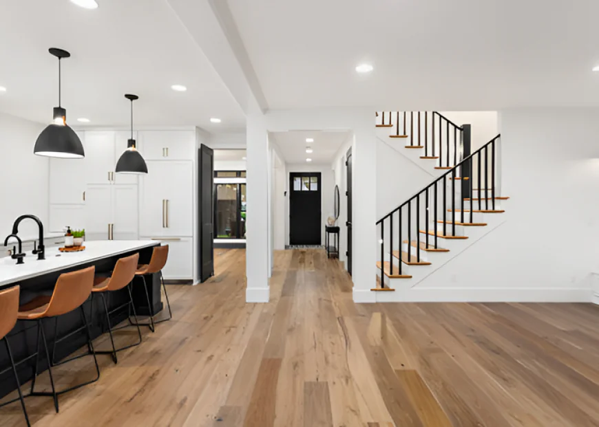 Hardwood flooring installation in Bothell, WA